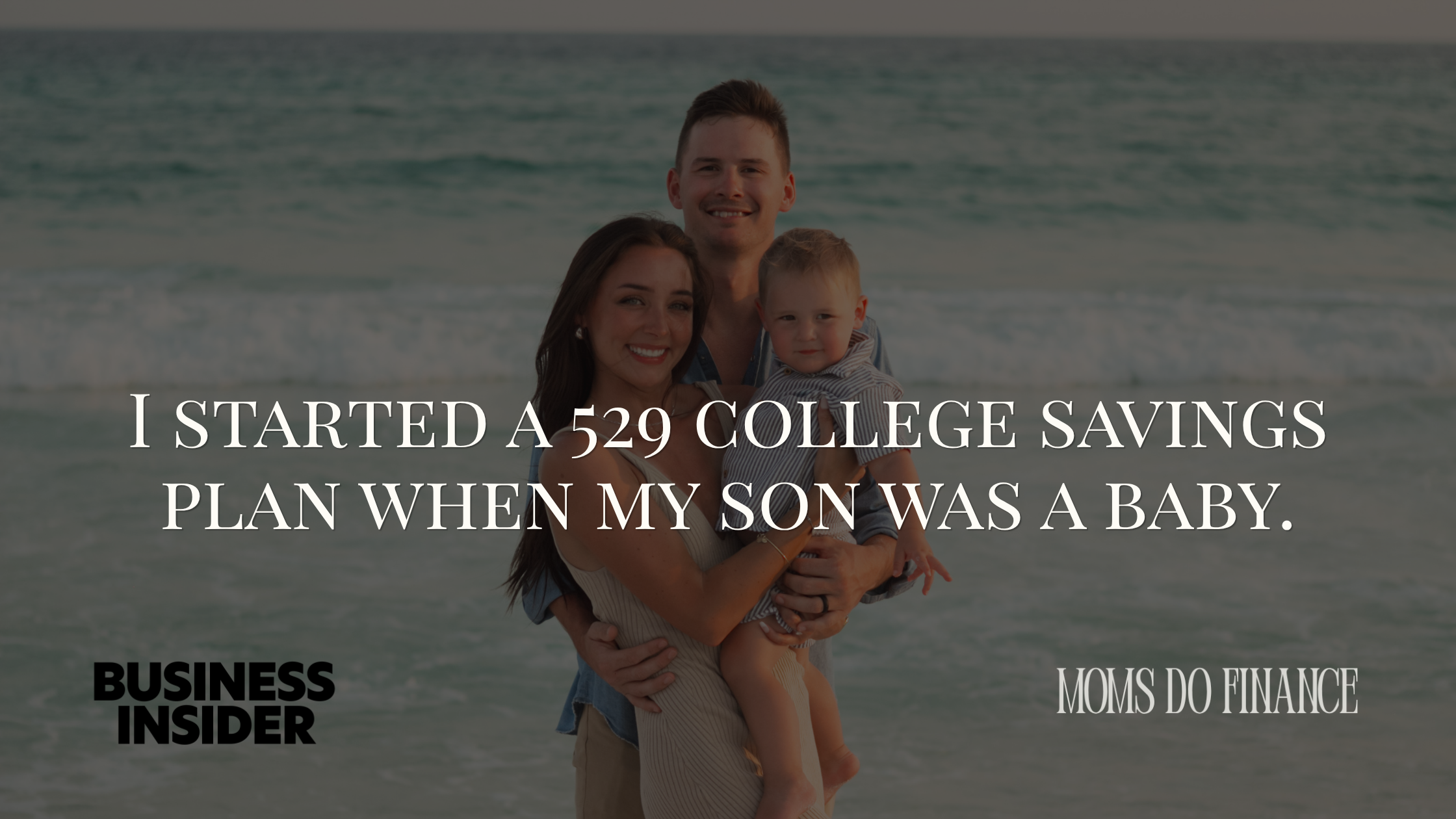 I started a 529 college savings plan when my son was a baby. Although money is tight these days, I still prioritize his future. [Business Insider]